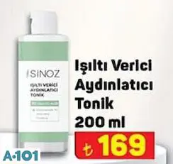 SİNOZ IŞILTI VERİCİ AYDINLATICI TONİK 200 ML